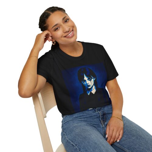 Unisex Softstyle T-Shirt – Gothic Addams Family Inspired Casual Tee - Image 5