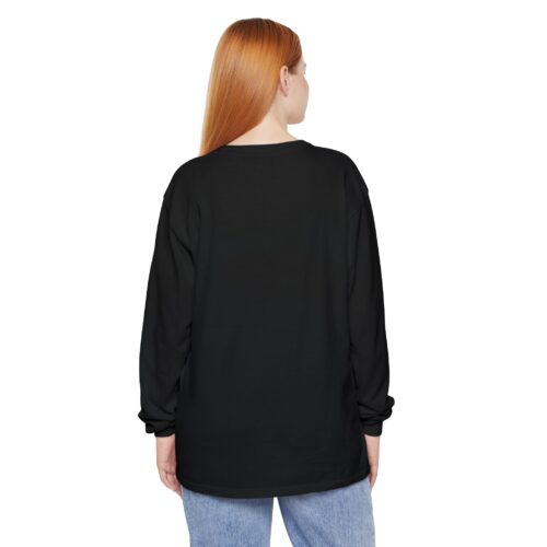 Long Sleeve T-Shirt – Gothic Wednesday Addams Halloween Style - Image 4