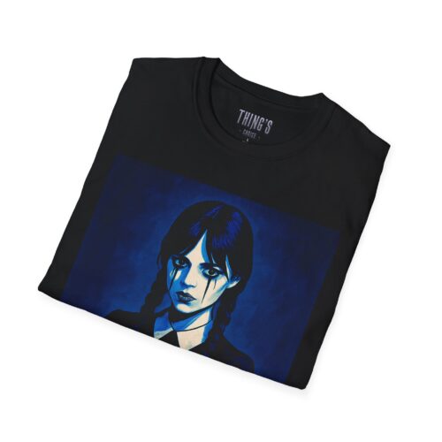 Unisex Softstyle T-Shirt – Gothic Addams Family Inspired Casual Tee - Image 4