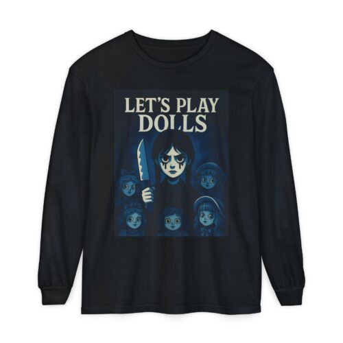 Long Sleeve T-Shirt | Addams Family & Wednesday Inspired Gothic Tee