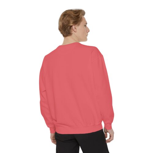 Unisex Garment-Dyed Sweatshirt – Wednesday Addams Inspired Gothic Halloween Pullover - Image 7