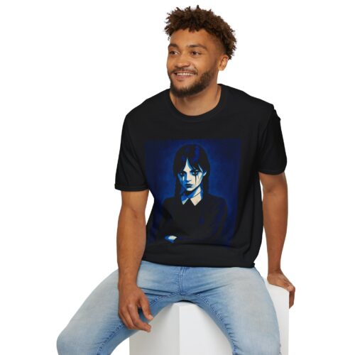 Unisex Softstyle T-Shirt – Gothic Addams Family Inspired Casual Tee - Image 6