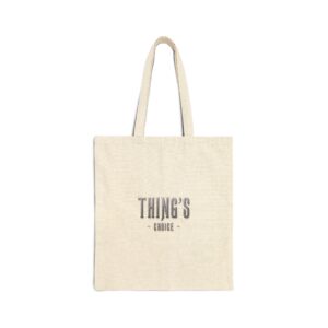 Chic Cotton Canvas Tote Bag