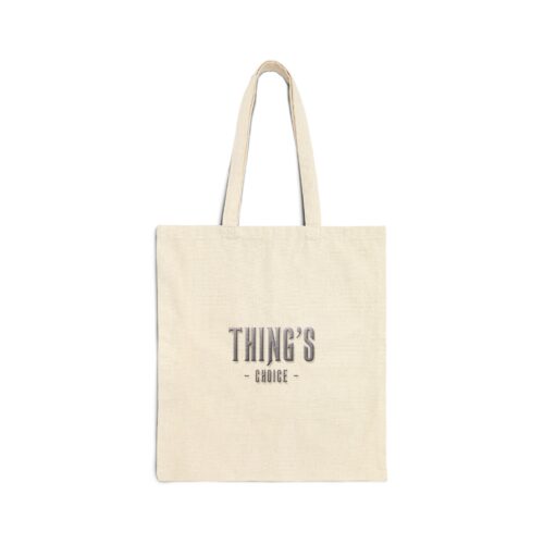 Chic Cotton Canvas Tote Bag