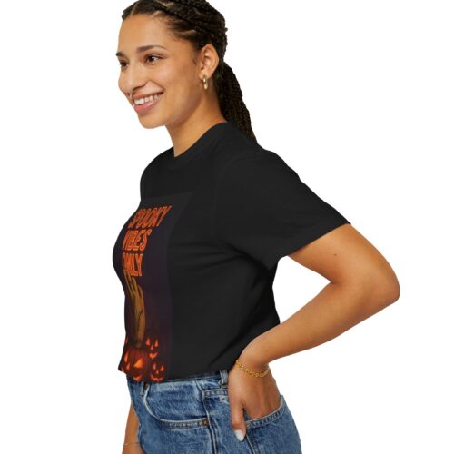 Spooky Vibes Unisex T-Shirt – Halloween Graphic Tee for Trick or Treat - Image 5