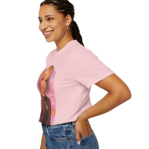 Spooky Cute T-Shirt – Unisex Halloween Garment-Dyed Graphic Tee - Image 19