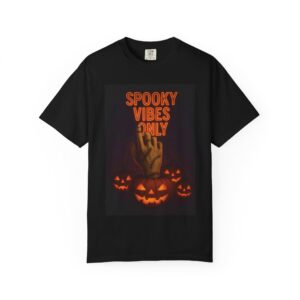 Spooky Vibes Unisex T-Shirt – Halloween Graphic Tee for Trick or Treat