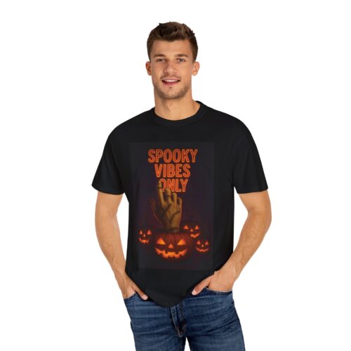 Spooky Vibes Unisex T-Shirt – Halloween Graphic Tee for Trick or Treat - Image 6