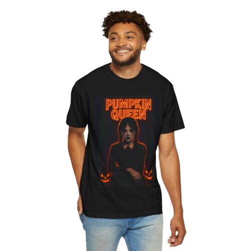 Pumpkin Queen T-Shirt – Unisex Halloween Graphic Tee for Spooky Season - Image 6