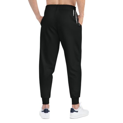 Bone Print Athletic Joggers, Cool Sweatpants for Fitness, Casual Wear, Halloween Costume, Unique Gift for Gym Lovers, Unisex Joggers - Image 4