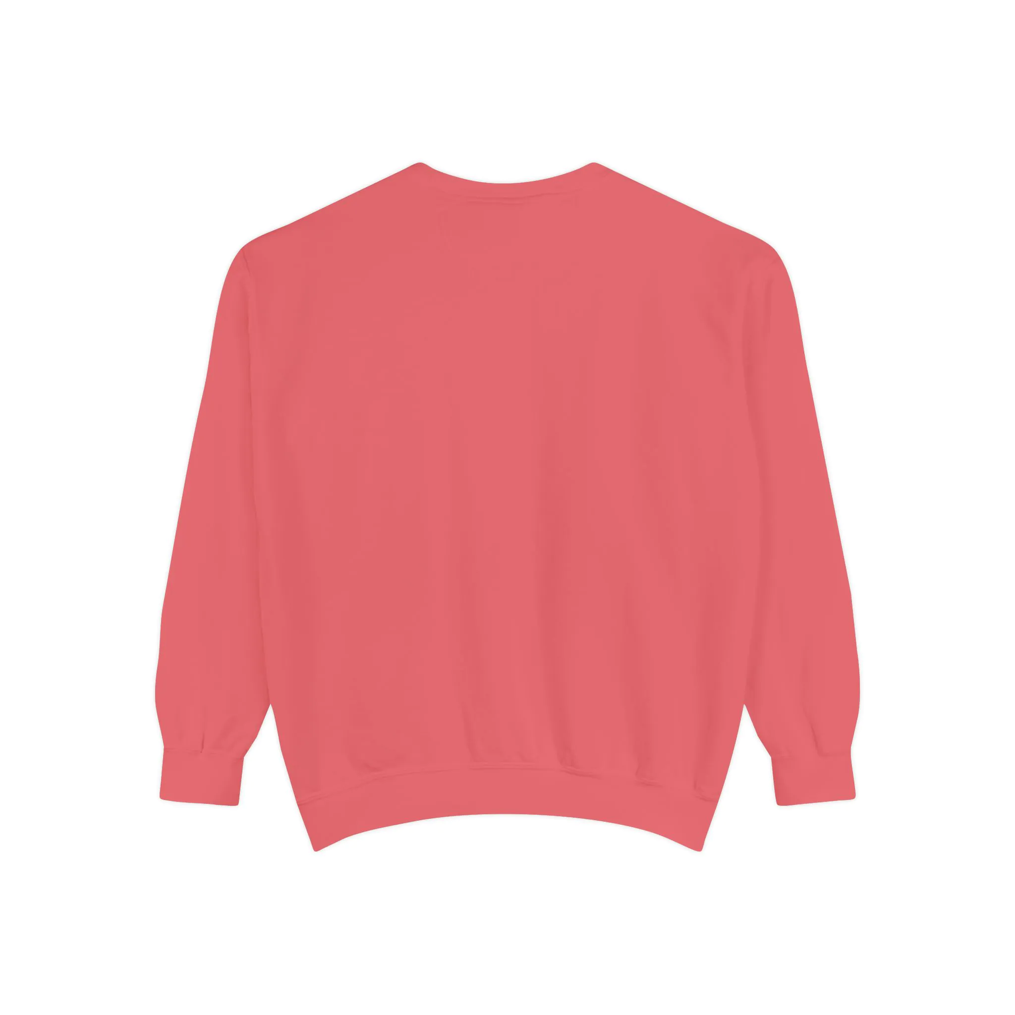 Unisex Garment-Dyed Sweatshirt – Wednesday Addams Inspired Gothic Halloween Pullover - Image 2