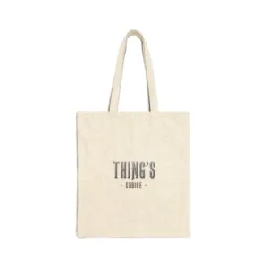 Chic Cotton Canvas Tote Bag