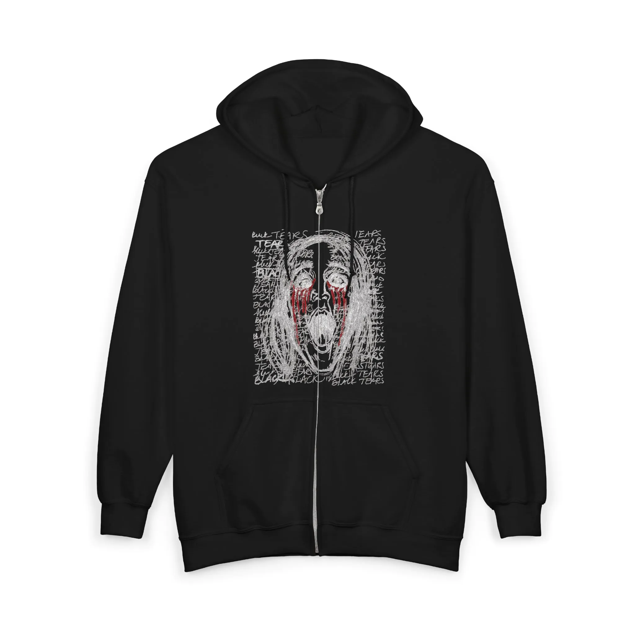 Creepy Horror Sweatshirt, Unisex Hoodie for Halloween, Scary Gift for Fans, Unique Horror Apparel, Spooky Costume Piece - Image 2