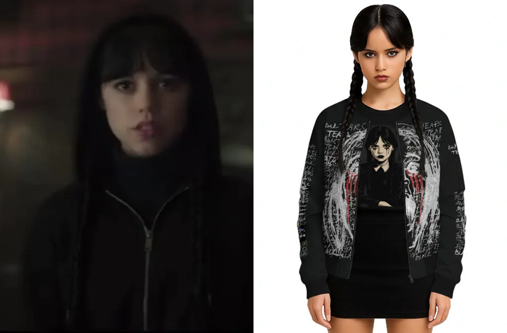 Wednesday 2 Jenna Ortega Hoodie and T-Shirt